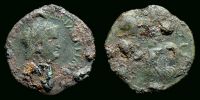  66-67 AD. and later, Nero, contemporary imitation, As, cf. RIC 540f / 605.