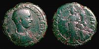 Nikopolis ad Istrum in Moesia Inferior, 218 AD., Diadumenianus Caesar, 2 Assaria, Pick 1873. 