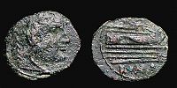     82-10 BC., unofficial issue, Roman Republic, Quadrans, cf. Crawford 219/5.