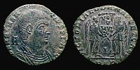 351-352 AD., Magnentius, Arelate mint, Ã†2, RIC 171. 