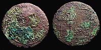   9-14 AD., Augustus, Lugdunum mint, As, RIC 233.