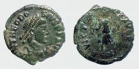388-395 AD., Theodosius I, Arelate mint, Ã†-4, RIC 30d.