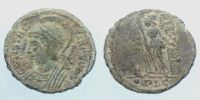 330-331 AD., Constantinopolis city commemorative, Lugdunum mint, Follis, RIC 246.