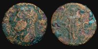  37-41 AD, Gaius for Agrippa, Ã† As, Rome(?) mint, RIC 58.