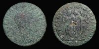 Tralleis in Lydia, 253-260 AD., Valerian I, Ã† 28, BMC 184.
