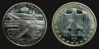 2002 AD., Germany, Munich mint, centennary of German subway, commemorative issue, 10 Euros.