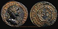 116 AD., Trajan, Rome mint struck for circulation in the East, As, Woytek 937 t.