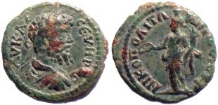 Nikopolis ad Istrum in Moesia Inferior, 193-211 AD., Septimius Severus, Pick 1395 var.