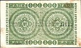 1923 AD., Germany, Weimar Republic, Essen (Stadt), Notgeld, currency issue, 1.000.000 Mark, Keller 1415c.1.19. Cs 005496 Reverse 