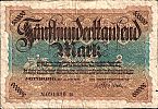 1923 AD., Germany, Weimar Republic, Duisburg, Stadt, Notgeld, currency issue, 500.000 Mark, Keller 1179c. 091020 * Obverse 