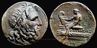 Kingdom of Macedon, Antigonos Doson, modern bronze replica cast ca. 1850-1915 AD., Tetradrachm, cf. Jameson 1908.