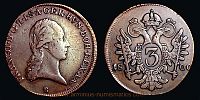 1800 AD., Hapsburg monarchy, Francis I (II),  Kremnica / Kremnitz mint (Hungary), 3 Kreuzer, KM 2115.3. 