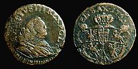 1754 AD., Poland, August III, Gubinsk mint, Solidus, KM 154. 
