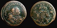 1754 AD., Poland, August III, Gubinsk mint, Solidus, KM 154. 