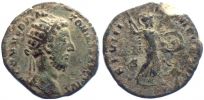 183-184 AD., Commodus, Rome mint, Dupondius, RIC 421.