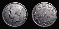 1930 AD., Belgium, Albert I, 5 Francs, KM 97.1.