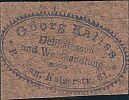 1920 AD., Germany, Weimar Republic, Breslau, Georg Kaliss, Notgeld, currency issue, 50 Pfennig, Tieste 0915.060.06.B. Reverse (1)