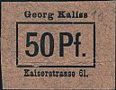 1920 AD., Germany, Weimar Republic, Breslau, Georg Kaliss, Notgeld, currency issue, 50 Pfennig, Tieste 0915.060.06.B. Obverse (2)
