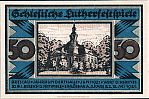 1921 AD., Germany, Weimar Republic, Breslau, Evangelisch-Kirchlicher Arbeitsausschuss, Notgeld, collector series issue, 50 Pfennig, Grabowski/Mehl 186.1-2/5. Reverse 