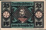 1921 AD., Germany, Weimar Republic, Breslau, Evangelisch-Kirchlicher Arbeitsausschuss, Notgeld, collector series issue, 25 Pfennig, Grabowski/Mehl 186.3. (1) Obverse 