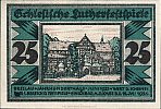 1921 AD., Germany, Weimar Republic, Breslau, Evangelisch-Kirchlicher Arbeitsausschuss, Notgeld, collector series issue, 25 Pfennig, Grabowski/Mehl 186.4a. (2) Reverse 