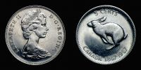 Canada, 1967 AD., Elizabeth II, centennial of the Canadian confederation commemorative, Royal Canadian Mints at Ottawa, 5 Cents, KM 66.