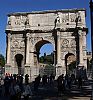 Arch of Constantine, Rome, south front.