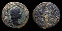 213 AD., Caracalla, Rome mint, Sestertius, RIC 510 b.
