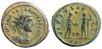 283-284 AD., Carinus, Tripolis mint, Antoninianus, RIC 329.