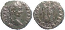 Stobi in Macedonia, 209-217 AD., Caracalla, Ã†22, Josifovski 443 / 447.