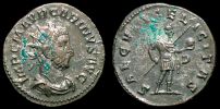 283-285 AD., Carinus, Lugdunum mint, Ã† Antoninianus, RIC 214.