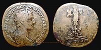 177 AD., Commodus Caesar, Rome mint, Sestertius, RIC 1555.