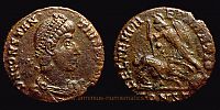 351-355 AD., Constantius II, Constantinopolis mint, Ã† 3, RIC 121. 