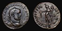 294 AD., Constantius I, Alexandria mint, Follis, RIC 15a.