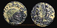 313 AD., Constantinus I, Rome mint, Half-Follis, RIC 14.