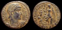 328-329 AD., Constantinus I., Constantinopolis mint, Follis, RIC 35.