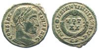 321 AD., Constantinus I., Rome mint, Follis, RIC 237.