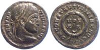 322-325 AD., Constantine I., Follis, Ticinum mint, RIC 167.