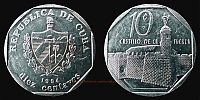 Cuba, 1994 AD., second republic, visitor's coinage, 10 Centavos, KM 576.1.