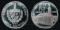 Cuba, 1996 AD., second republic, visitor's coinage, 10 Centavos, KM 576.2.