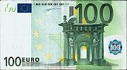 European Union, European Central Bank, Pick 5l. 100 Euro, 2002-2003 AD., Printer: Setec Oy, Finland, D002B2-L13809815069 Obverse 