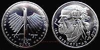 2016 AD., Germany, Federal Republic, 125th anniversary of Otto Dix, Karlsruhe mint, 10 Euro.