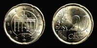 2011 AD., Germany, Munich mint, 20 Euro Cent, KM 255.