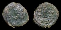  560-561 AD., Justinian I., Constantinopolis mint, Decanummium, Sear BC 167.