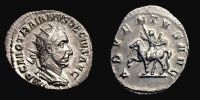 250 AD.,Trajan Decius, Rome mint, Antoninianus, RIC 11b.