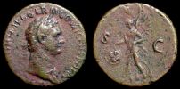  85 AD., Domitian, Rome mint,  As, RIC 388.
