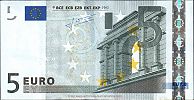 European Union, European Central Bank, Pick 8p.1-2. 5 Euro, 2009 AD. Printer: Oberthur, France for Netherlands, E008C2-P23341469194 Obverse 