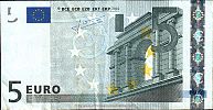 European Union, European Central Bank, Pick 8p.1-2. 5 Euro, 2009 AD. Printer: Oberthur, France for Netherlands, E009D6-P24772417039 Obverse 