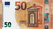 European Union, European Central Bank, Pick 23e. 50 Euro, 2017 AD., Printer: Oberthur Fiduciaire, Chantepie, France, E009H3-EB4797060273 Obverse 