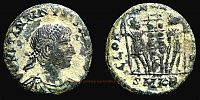 331-334 AD., Constantinus II Caesar, Cyzicus mint, Ã†3, RIC 83.